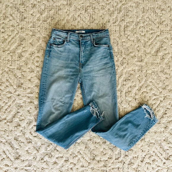 GRLFND Kendall Jeans with Distressed Hem - Picture 3 of 13